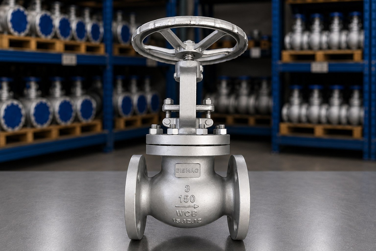 V&aacute;lvula globo GLB150 e GLB300 para aplica&ccedil;&otilde;es industriais